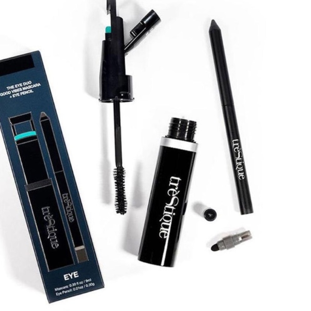 TRESTIQUE- THE EYE DUO, GOOD VIBES MASCARA + EYE PENCIL